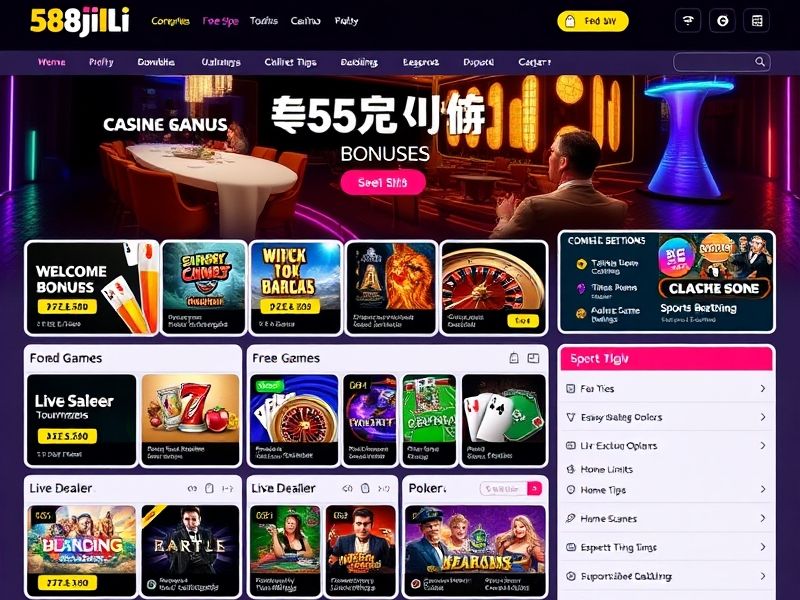Explore 58jili.com for top-rated gambling games, exclusive bonuses, and expert recommendations. Discover slots, poker, sports betting, and live dealer games in a secure, regulated environment.